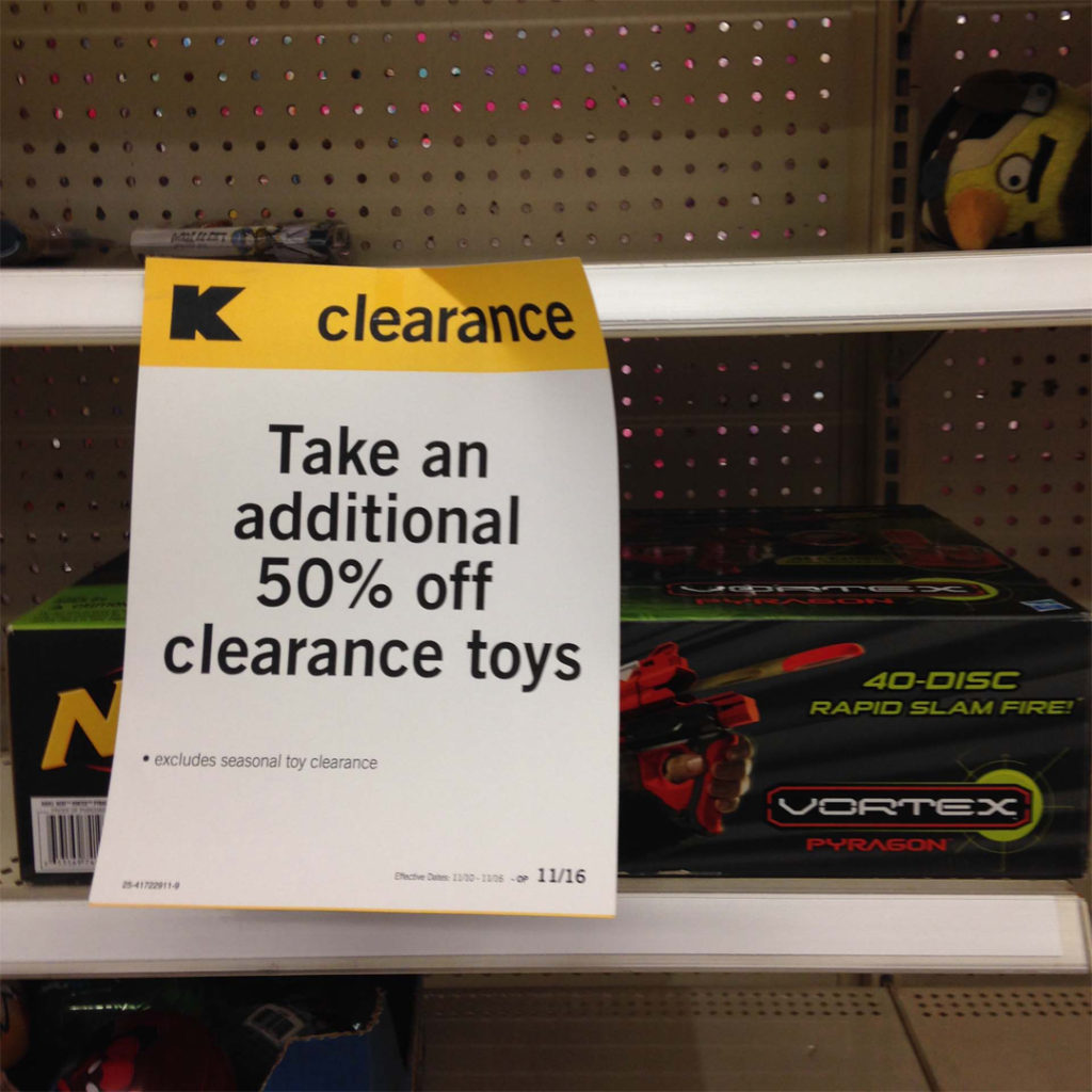 Kmart Clearance
