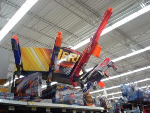 NERF Blaster Display | Wal-Mart Stores