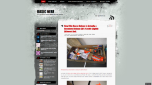 Basic Nerf Website