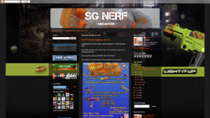SG Nerf Website