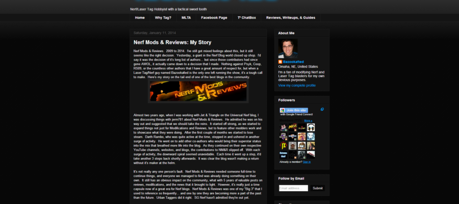 Tactical Tag Website