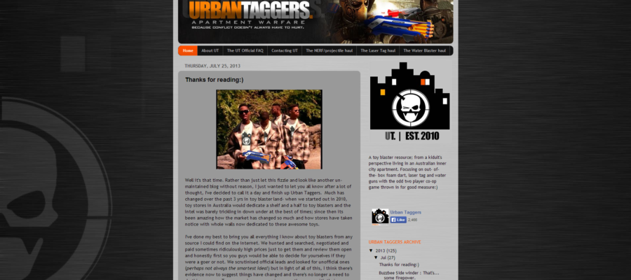 Urban Taggers Website
