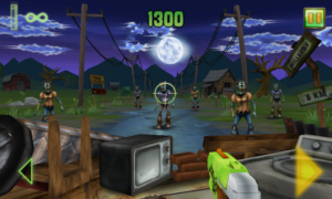 Zombie Strike Game Screenshot | Nerf Website Game