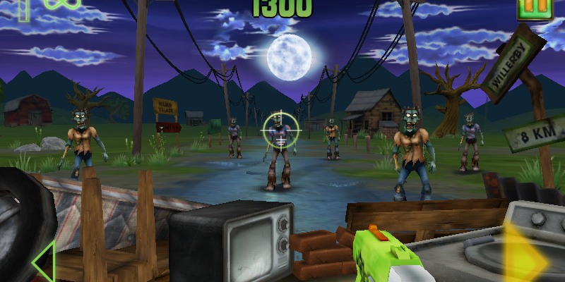 Zombie Strike Game Screenshot | Nerf Website Game