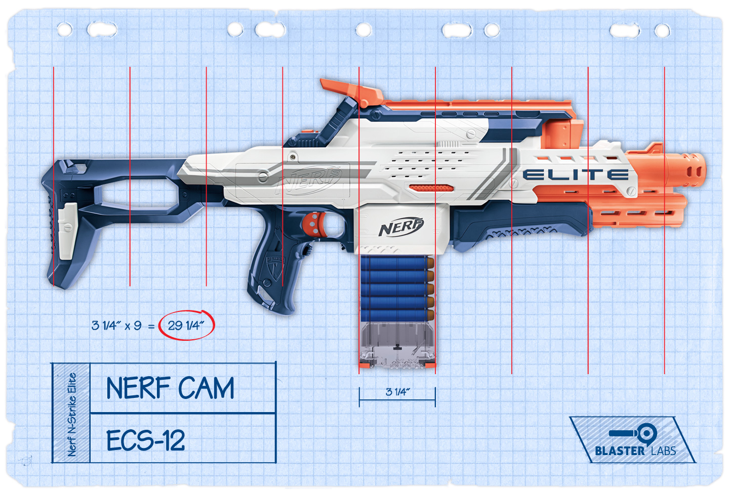 Cam ECS-12 Tech | Tech Overview | Nerf N-Strike Elite | Nerf