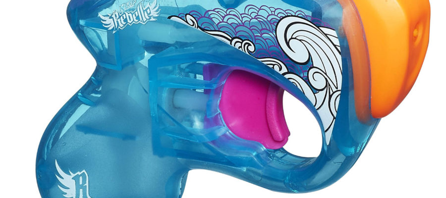 Nerf Rebelle Mini Mission Water Blaster - Blue