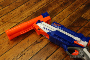 x-shot side shot open barrel