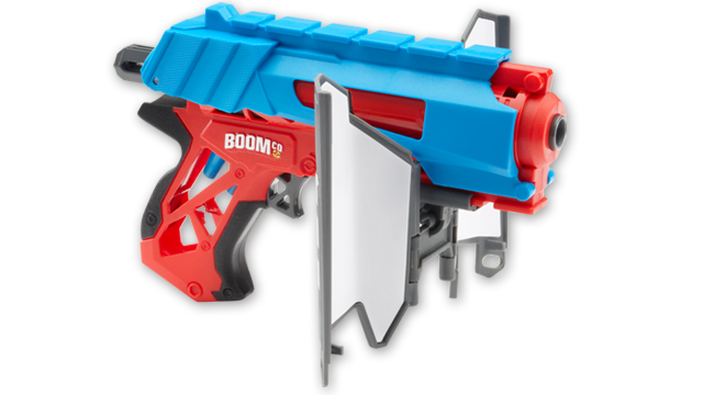 Farshot | Single Blue | Dual Defenders | BOOMco | Mattel | Blaster Labs