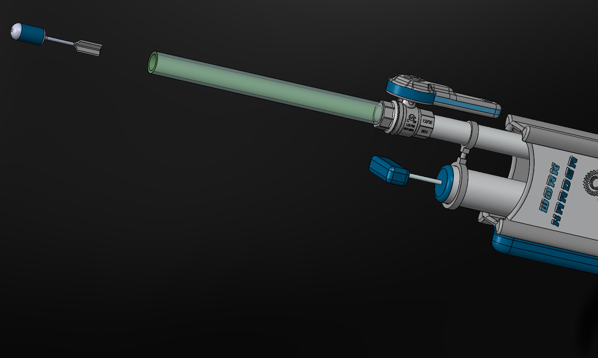 Black Launcher | ThrillSHOT | Freedom Toy Company
