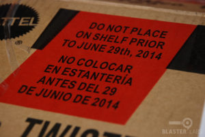 BOOMco Delivery Box | Do Not Place on Shelf Prior to June 19th, 2014