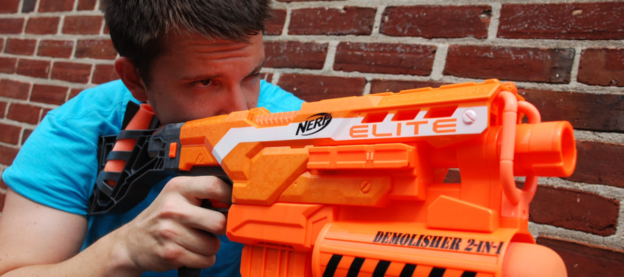 Nerf Demolisher Aiming
