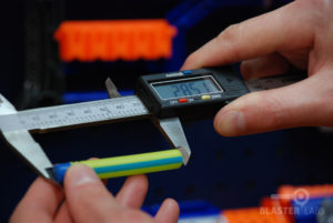 BOOMco Smart Stick Dart Being Measured