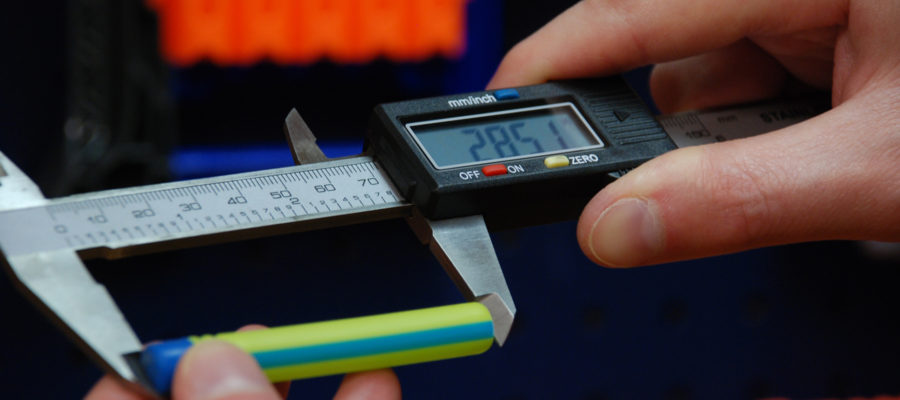 BOOMco Smart Stick Dart Being Measured
