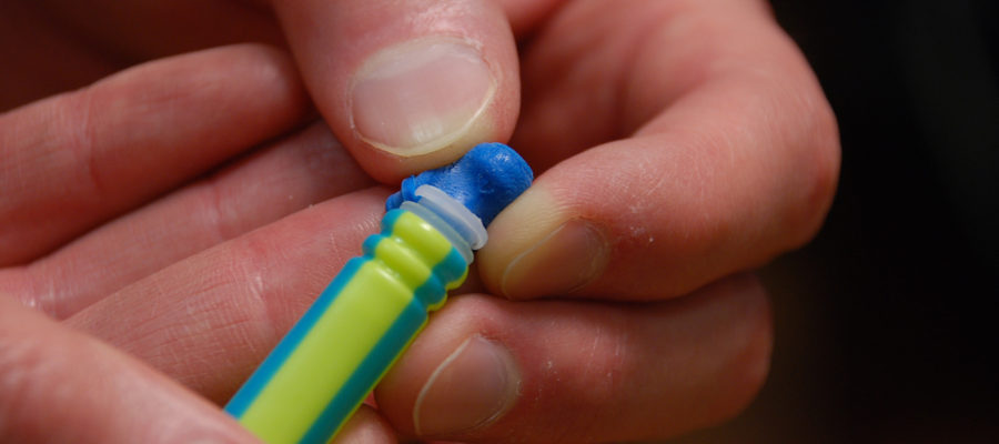 BOOMco Dart Tip Being Taken Off