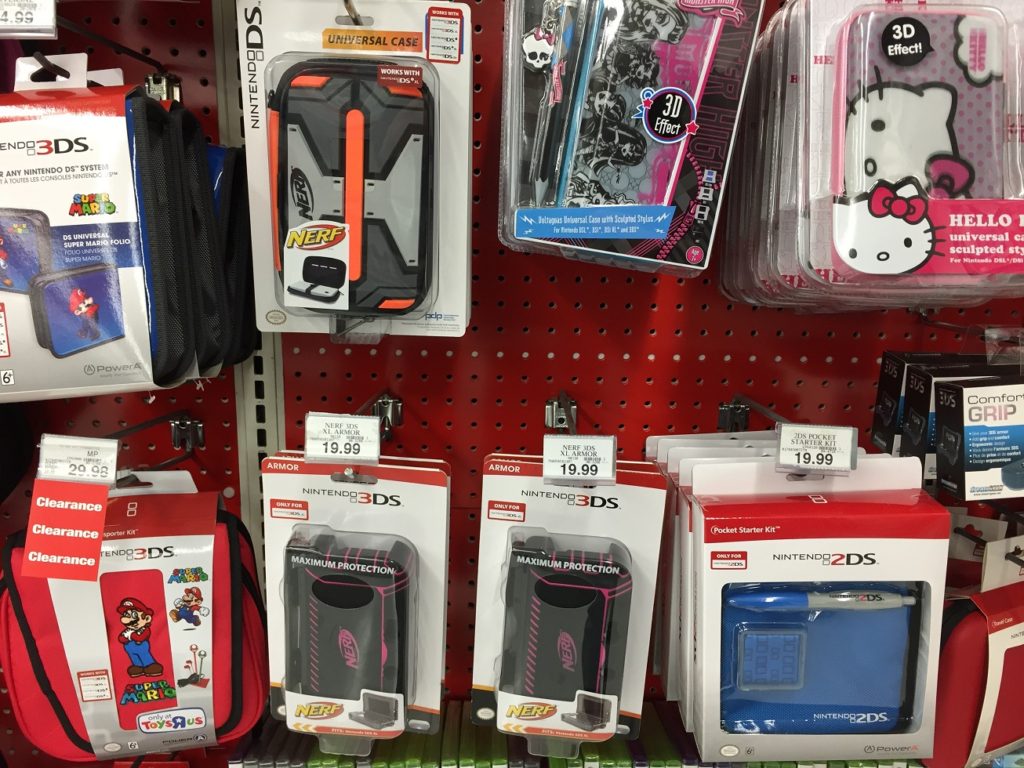 Nerf Nintendo 3DS Cases Blaster Hub