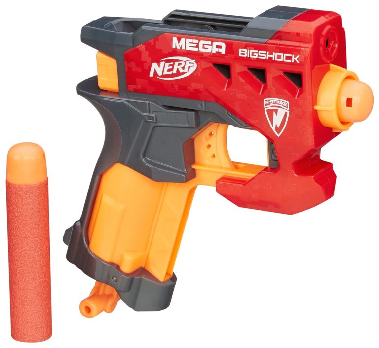 Nerf Mega Elite – Recharges X10 – Fléchettes Sifflantes – Portée 23 M
