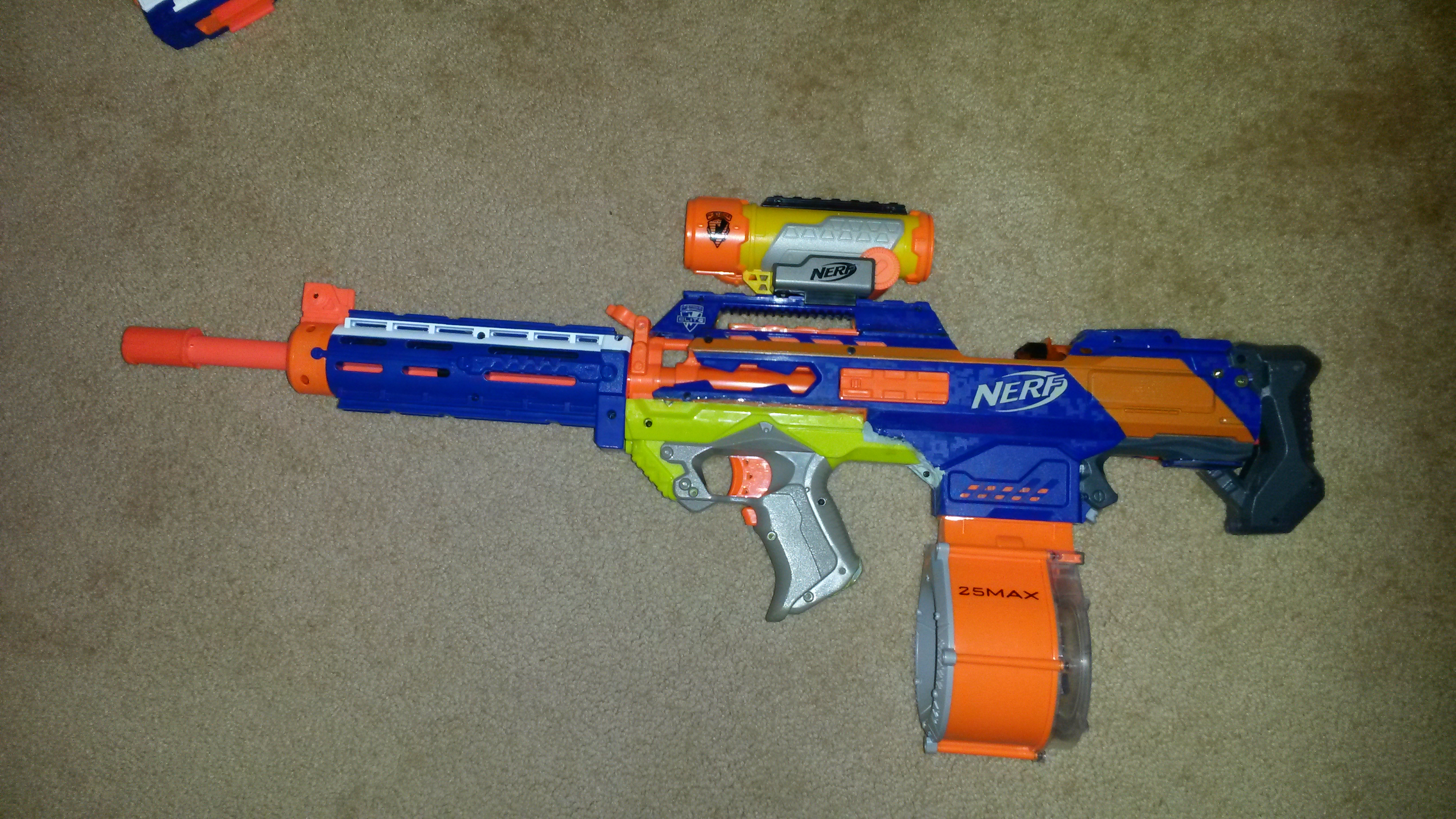 Nerf Blaster Mods BLASTERS SHELLS OZYSP