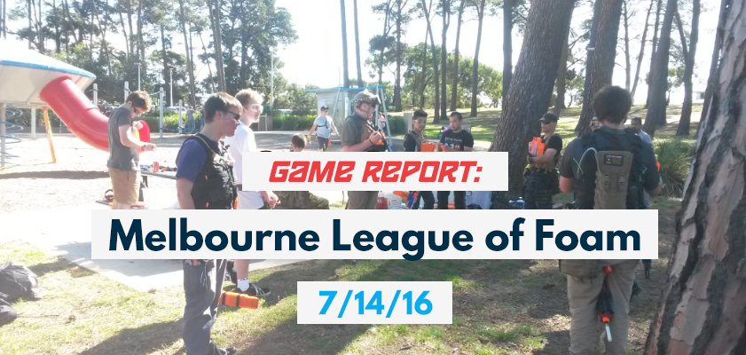Game Report Melbourne League of Foam 17-4-16