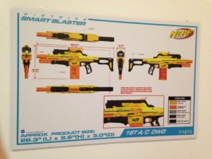 Nerf CAM ECS-12 Design Drawing