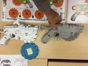 Nerf ZS Crosscut Prototypes
