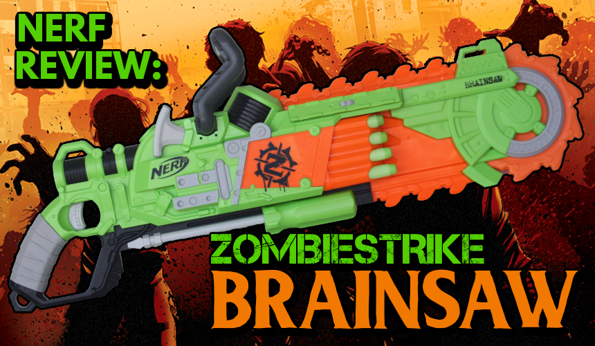 zombie brainsaw nerf gun