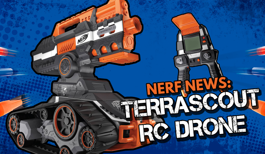 Onset Stolpe lektier Nerf News: N-Strike Elite Terrascout RC Drone Blaster | Blaster Hub