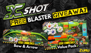 XShot Blaster Giveaway | Header