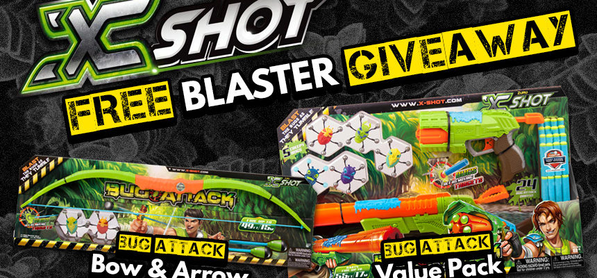 XShot Blaster Giveaway | Header