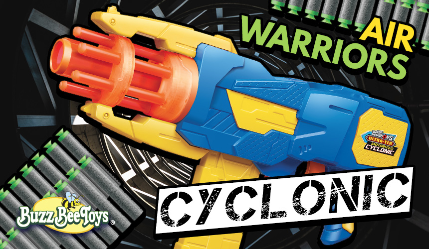Buzz Bee Air Warriors Cyclonic | Header