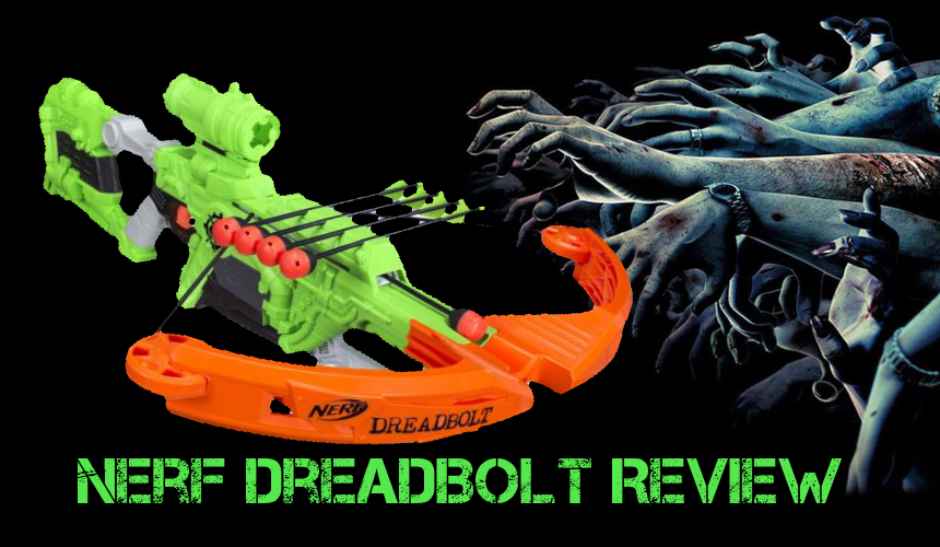 REVIEW] Nerf Zombie Strike Dreadbolt  Unboxing, Review, & Firing Demo 