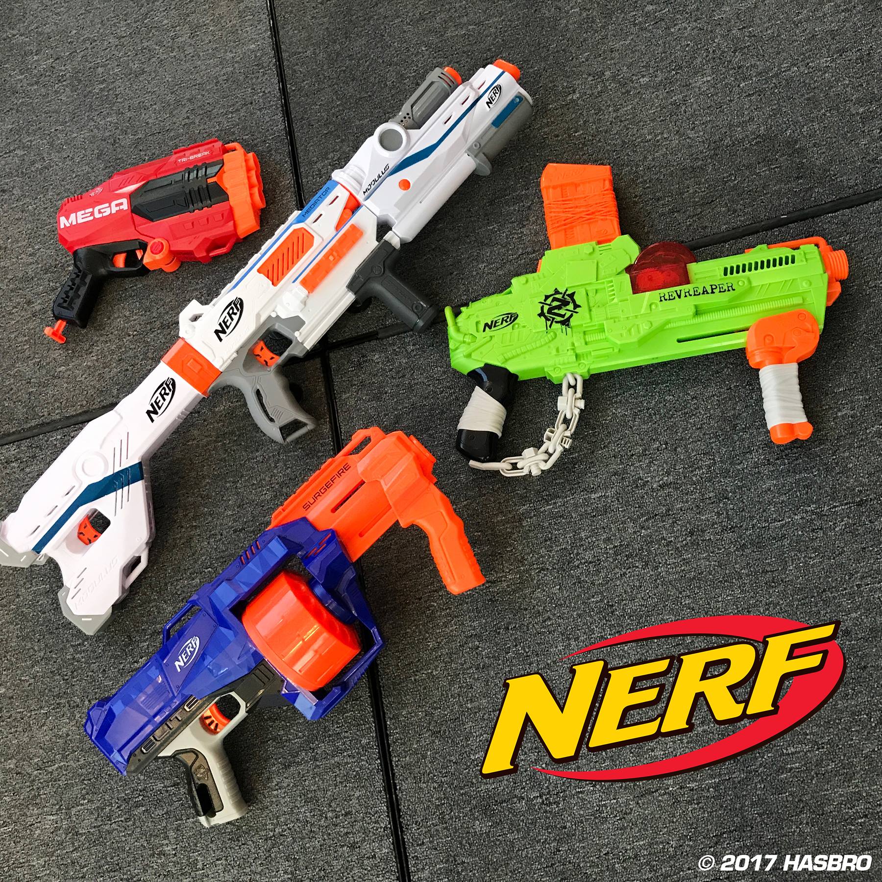 nerf 2018 blasters