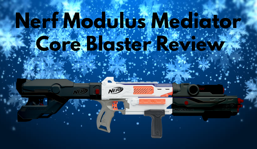 Nerf Modulus Mediator Blaster -- Fires Darts In A Row, Pump Action ...