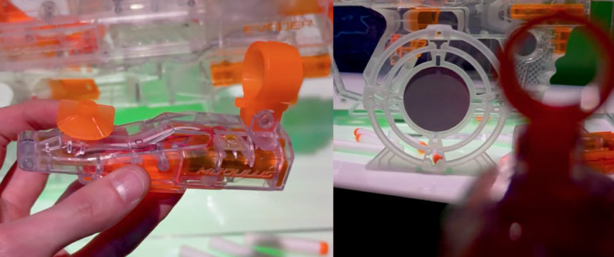 modulus reflective target system