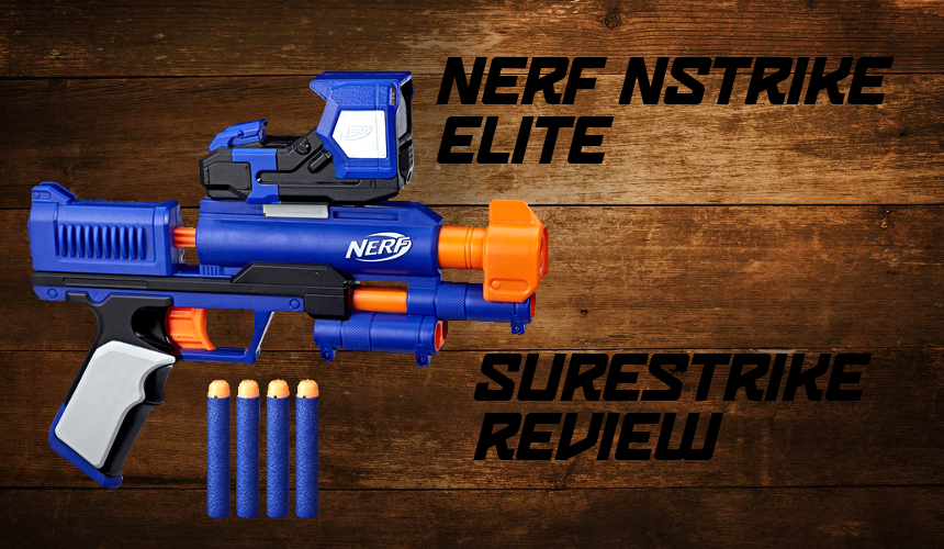 NEW Nerf N-Strike Elite Surestrike with Red Dot Sight 