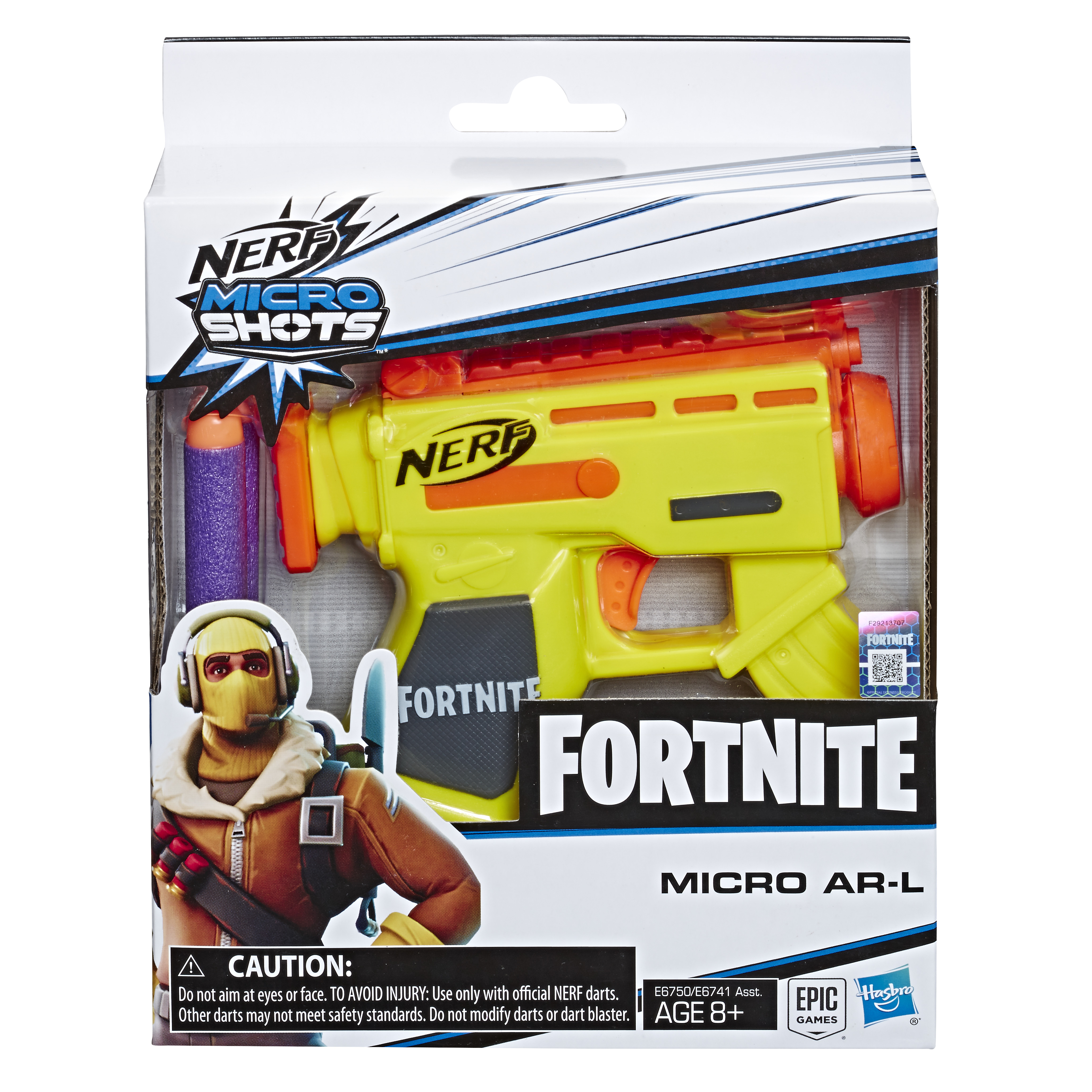 Nerf Fortnite RL MicroShots Dart-Firing Toy Blaster with 2 Elite Darts *PREORDER 