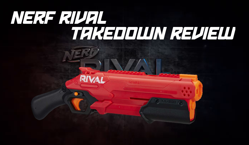 Nerf Rival  TAKEDOWN XX-800 Blaster Fast Post AUSSIE STOCK IN HAND pump action 