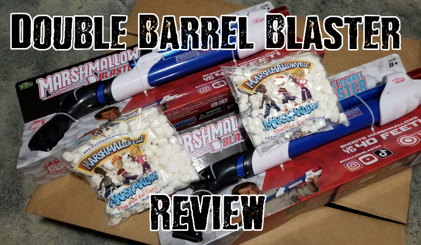 Marshmallow Double Barrel Blaster Review