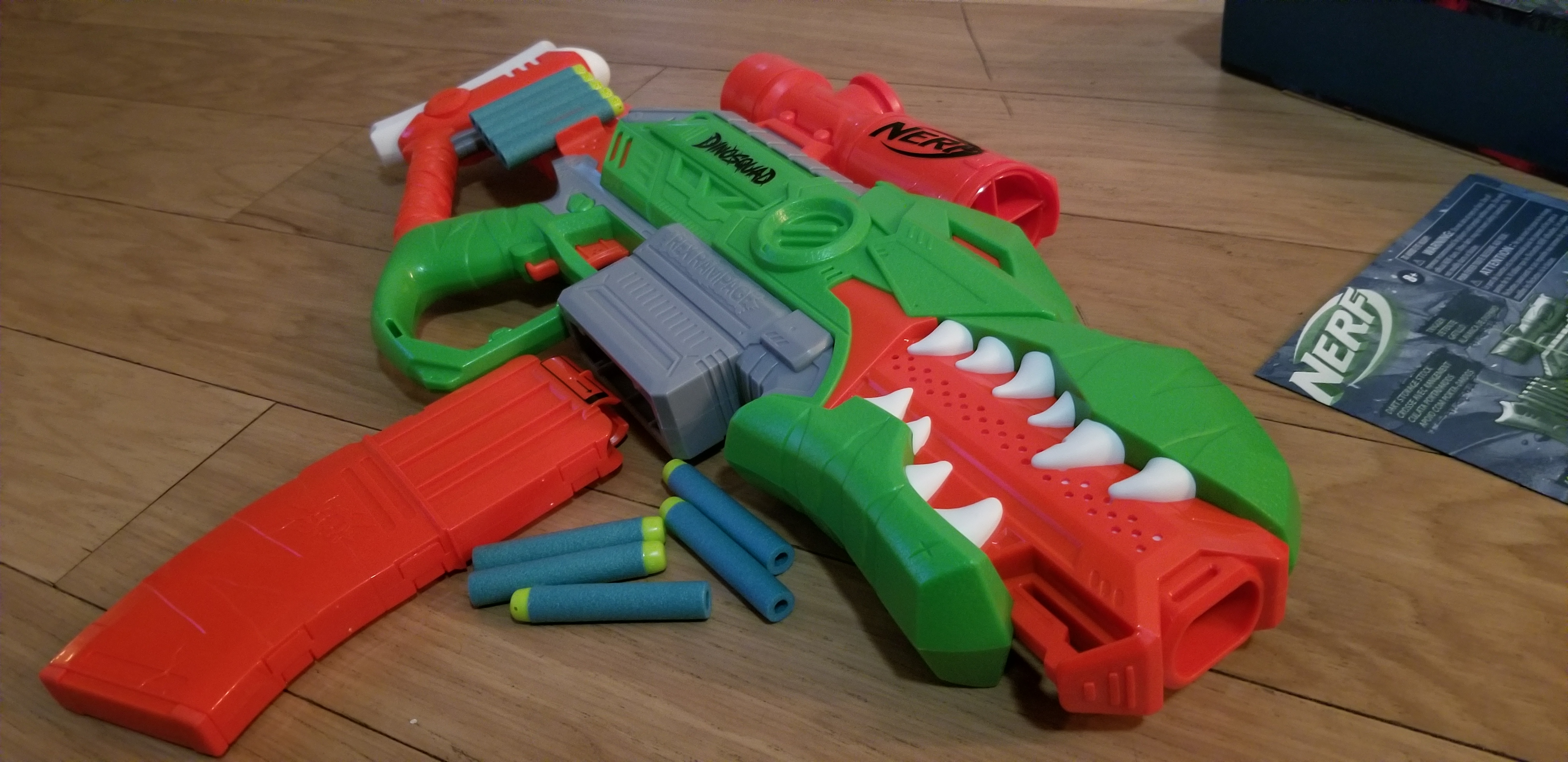 Nerf Dinosquad Rex Rampage Review