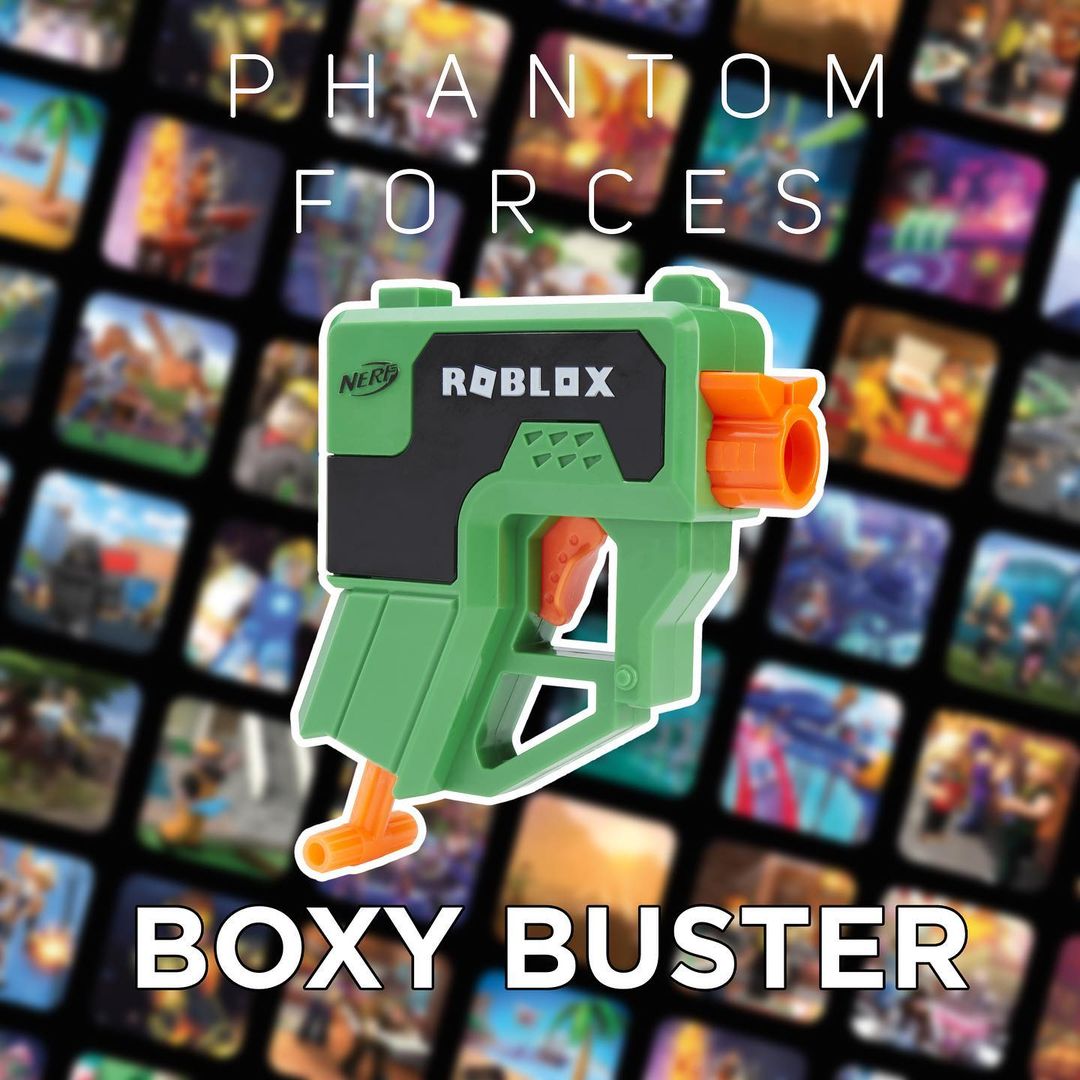 How To Get The *PHANTOM FORCES BOXY BUSTER* In Roblox Nerf Hub
