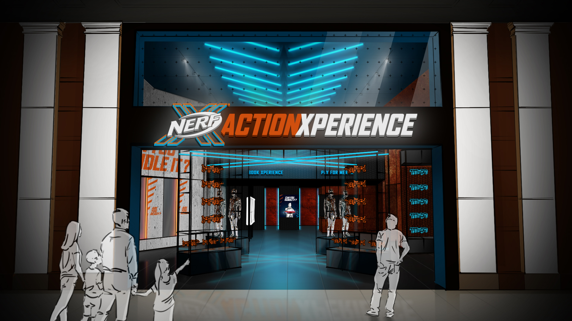 New Jersey Mall To Get First Nerf Action Xperience In U.S.