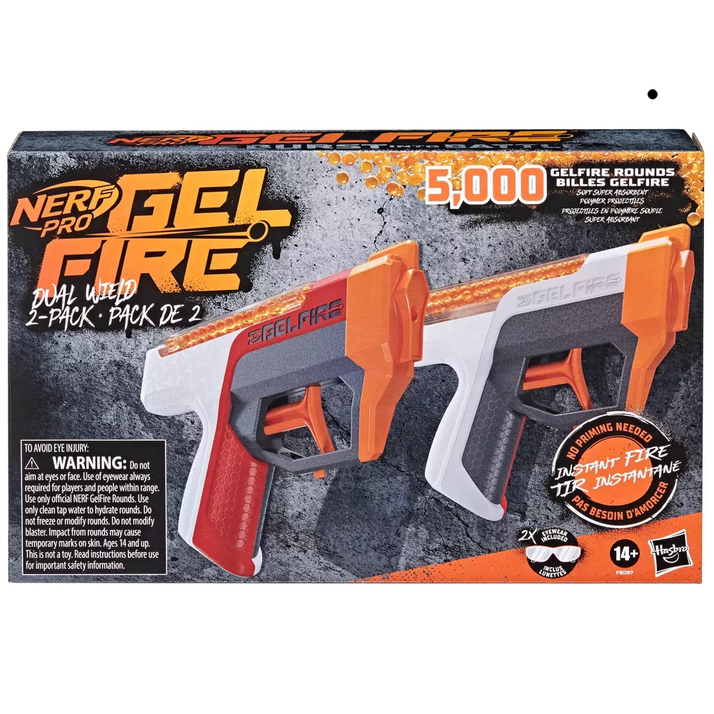 New Nerf Pro Gelfire Blasters Appear! Ghost, Raid, and Dual Wield ...