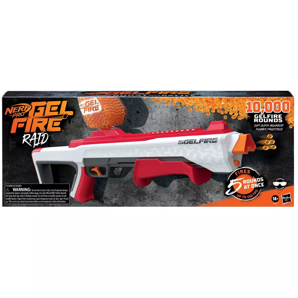 New Nerf Pro Gelfire Blasters Appear! Ghost, Raid, and Dual Wield ...